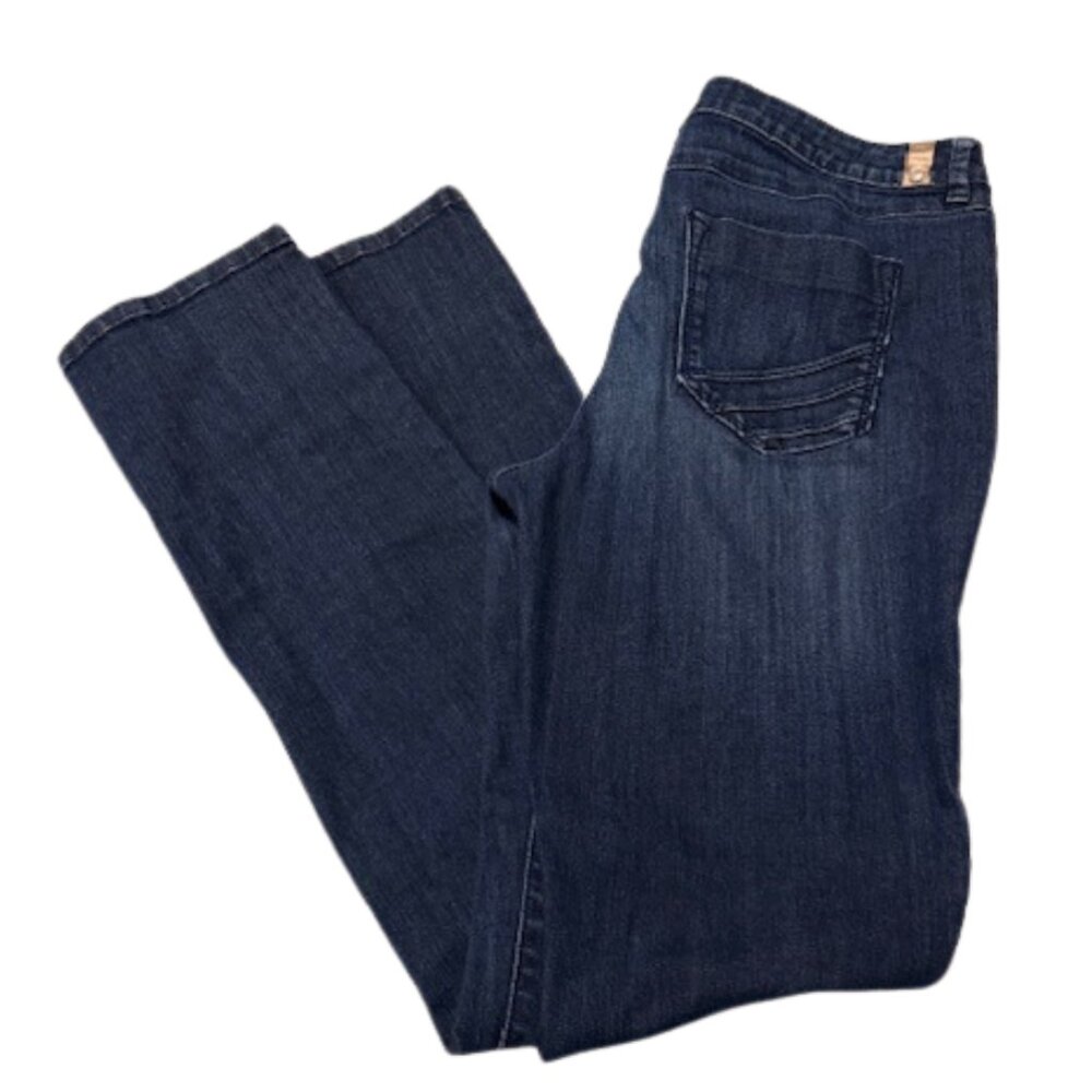 Lauren Conrad low rise straight leg jeans.